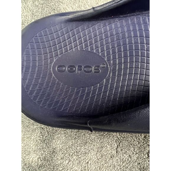 Oofos Unisex Ooriginal Sport Recovery Flip Flop Sandals M10 / W12 Blue Comfort main image 10